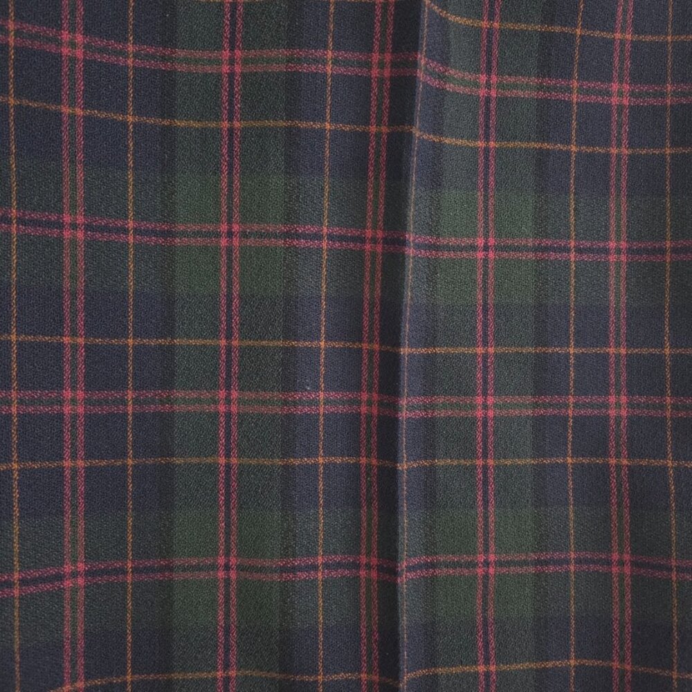 Vtg Wool Plaid Pants Size 12 Old Money Heritage Preppy‎ Straight Leg High Waist - Picture 5 of 13